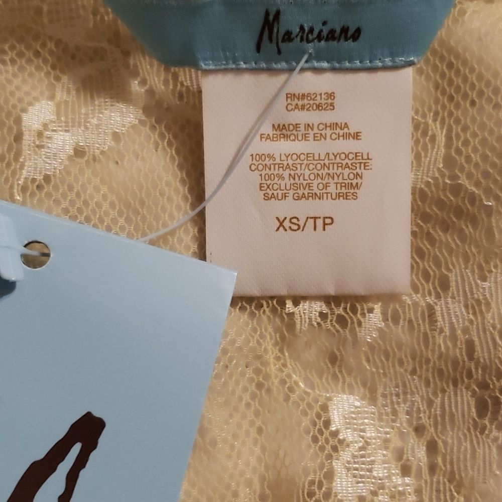 MARCIANO Jersey Dress with Lace XS - Picture 4 of 5